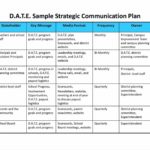 Document Of Communication Plan Template Excel Intended For Communication Plan Template Excel Letter