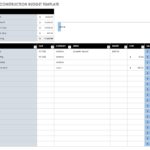 Document Of Department Budget Template Excel In Department Budget Template Excel Form