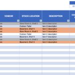 Document Of Excel Inventory Template With Formulas With Excel Inventory Template With Formulas Sheet