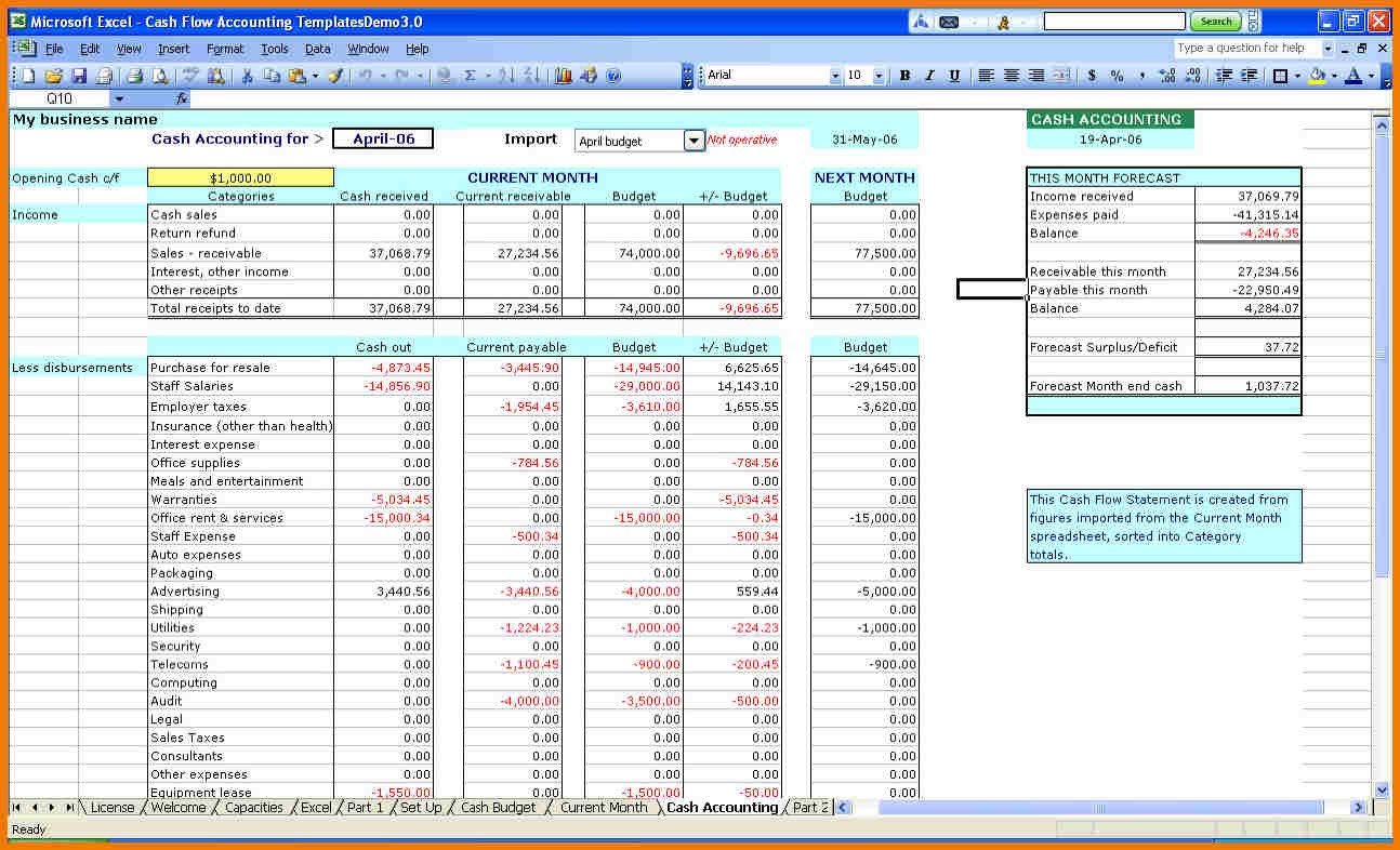 Document Of Excel Templates For Accounting Small Business Inside Excel Templates For Accounting Small Business For Free