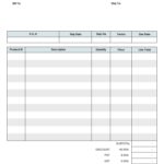 Document Of General Invoice Template Excel Within General Invoice Template Excel For Google Spreadsheet