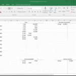 Document Of General Ledger Template Excel Within General Ledger Template Excel Xls