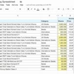 Document Of Investment Tracking Spreadsheet Excel with Investment Tracking Spreadsheet Excel in Workshhet