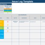 Document Of Issue Log Template Excel Inside Issue Log Template Excel For Google Spreadsheet