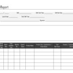 Document Of Production Report Template Excel Inside Production Report Template Excel In Spreadsheet