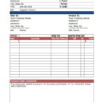 Document Of Purchase Order Template Excel Throughout Purchase Order Template Excel For Personal Use