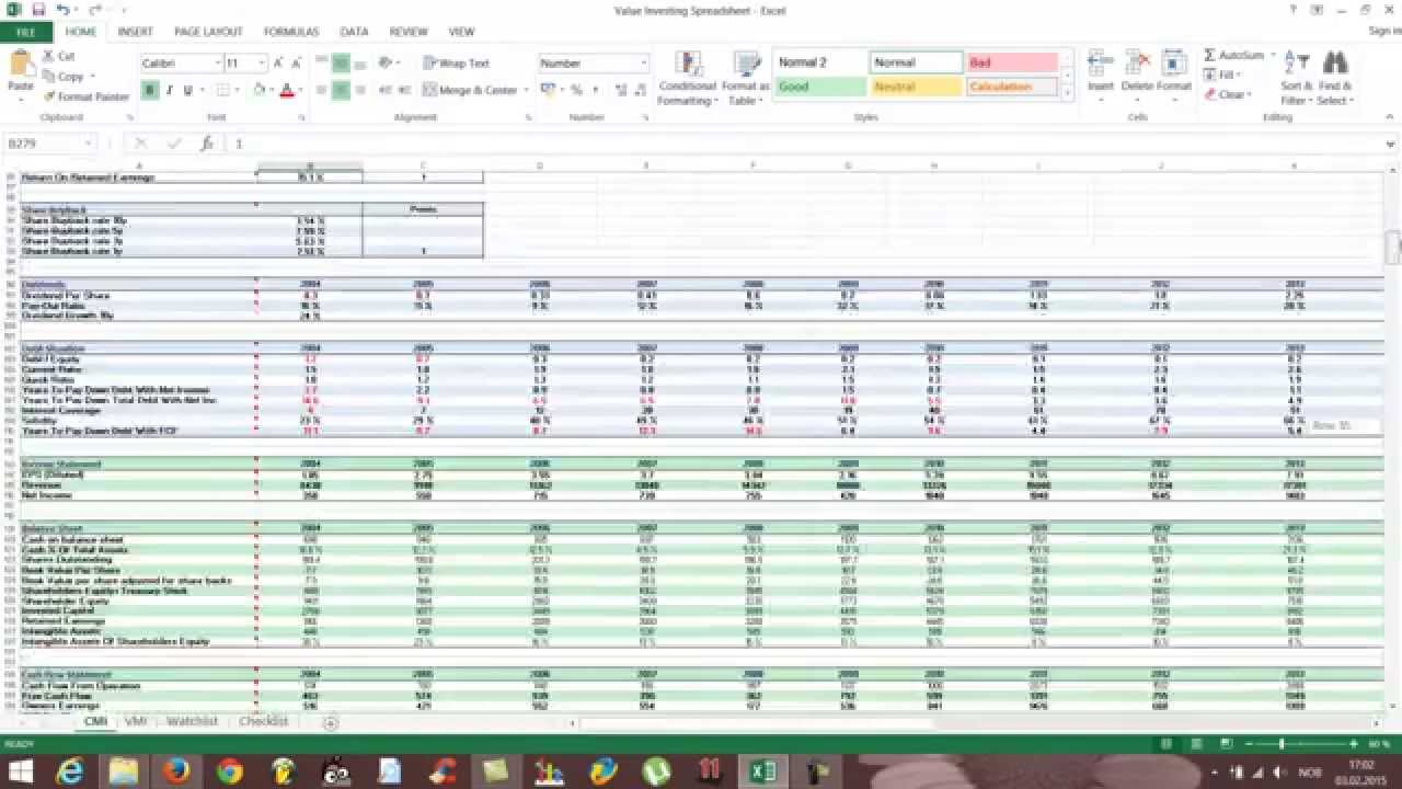 Document Of Stock Analysis Spreadsheet Excel Template Inside Stock Analysis Spreadsheet Excel Template For Free