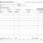 Document Of T Shirt Order Form Template Excel Within T Shirt Order Form Template Excel For Google Spreadsheet