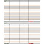 Document Of Time Card Template Excel Inside Time Card Template Excel For Free