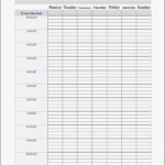 Document Of Time Schedule Excel Template With Time Schedule Excel Template Examples
