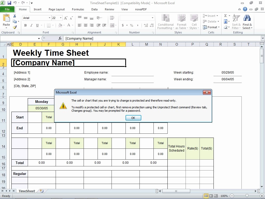 Document Of Timesheet Template Excel Inside Timesheet Template Excel For Personal Use