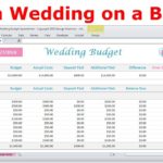 Document Of Wedding Budget Template Excel Inside Wedding Budget Template Excel Format