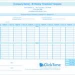 Documents Of Bi Weekly Timesheet Template Excel With Bi Weekly Timesheet Template Excel Sheet