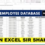 Documents Of Employee Database Excel Template Throughout Employee Database Excel Template Free Download
