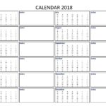 Documents Of Excel Calendar 2018 Template With Excel Calendar 2018 Template Xls