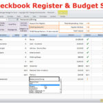 Documents Of Excel Checkbook Template Inside Excel Checkbook Template For Personal Use