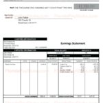 Documents Of Excel Pay Stub Template Canada In Excel Pay Stub Template Canada For Free