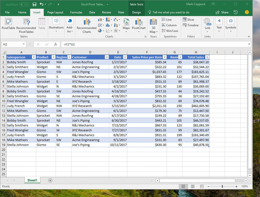Documents Of Excel Spreadsheet Pivot Table And Excel Spreadsheet Pivot Table Xlsx