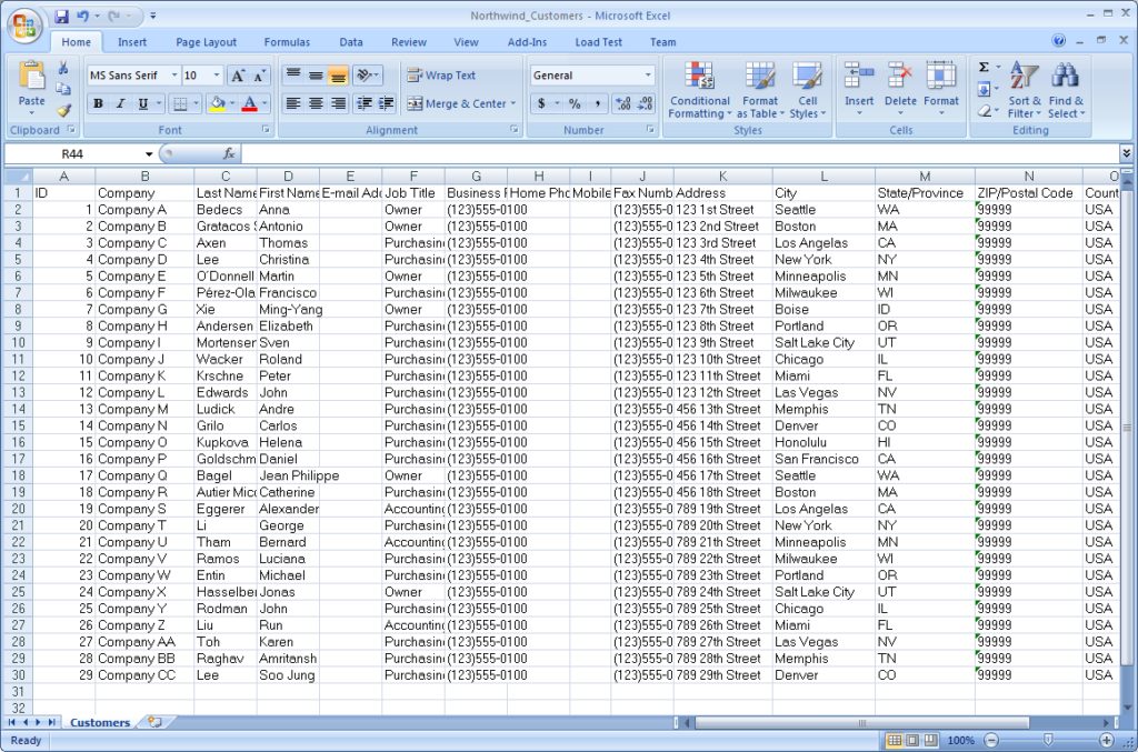 Microsoft Excel Sample Spreadsheets — Excelguider.com