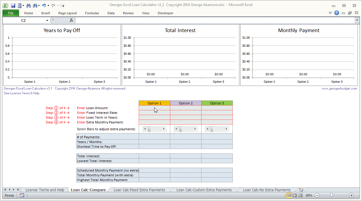 Documents Of Mortgage Calculator Excel Template Within Mortgage Calculator Excel Template Sheet