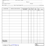 Documents Of Order Form Template Excel With Order Form Template Excel In Workshhet