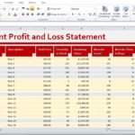 Documents Of Profit And Loss Statement Format Excel Inside Profit And Loss Statement Format Excel Download For Free