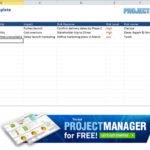 Documents Of Project Management Plan Template Excel Throughout Project Management Plan Template Excel Free Download