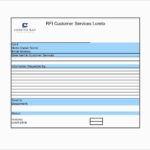 Documents Of Rfi Excel Template Intended For Rfi Excel Template Form