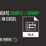 Documents Of Sample Excel Data Sets to Sample Excel Data Sets Printable