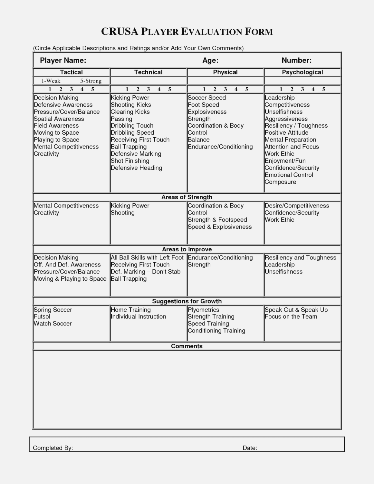 Documents Of Soccer Tryout Evaluation Spreadsheet Within Soccer Tryout Evaluation Spreadsheet Templates