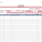 Download Accounting Journal Template Excel For Accounting Journal Template Excel Sample