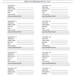 Download Contact List Template Excel To Contact List Template Excel For Personal Use