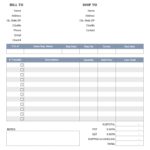 Download Estimate Template Excel And Estimate Template Excel Format