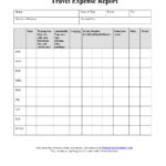 Download Excel Business Travel Expense Template Intended For Excel Business Travel Expense Template Templates