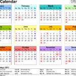Download Excel Calendar 2017 Template To Excel Calendar 2017 Template In Spreadsheet