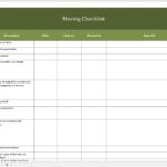 Download Excel Checklist Template With Excel Checklist Template Templates