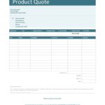 Download Excel Quote Template Intended For Excel Quote Template Xls