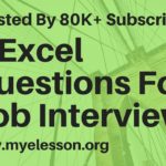 Download Excel Test For Interview Sample With Excel Test For Interview Sample For Personal Use