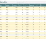Download Financial Inventory Worksheet Excel For Financial Inventory Worksheet Excel In Spreadsheet