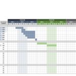 Download Gantt Chart Weekly Excel Template Intended For Gantt Chart Weekly Excel Template Document