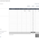 Download Invoice Template Excel throughout Invoice Template Excel xls