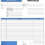 Download Invoice Template In Excel Format To Invoice Template In Excel Format Examples