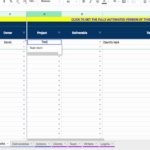 Download Project Management Excel Sheet Template To Project Management Excel Sheet Template For Google Spreadsheet