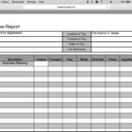 Download Sample Expense Report Excel And Sample Expense Report Excel Template