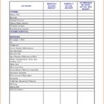 Download Sample Household Budget Spreadsheet And Sample Household Budget Spreadsheet In Workshhet