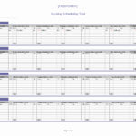 Download Scheduling Spreadsheet Intended For Scheduling Spreadsheet In Excel