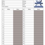 Download Score Sheet Template Excel To Score Sheet Template Excel Samples