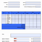 Download Self Calculating Timesheet Excel Template With Self Calculating Timesheet Excel Template Printable