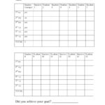 Download Smart Goals Template Excel In Smart Goals Template Excel Document