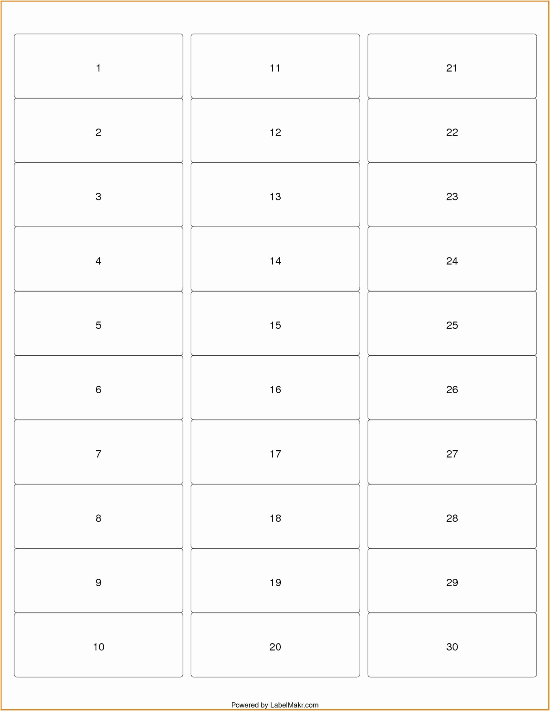 Download Template For Avery 5160 Labels From Excel In Template For Avery 5160 Labels From Excel Letter